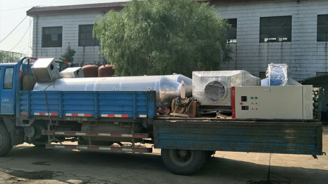 臨沭冠山升華燃氣爐脫硝廢氣處理設(shè)備發(fā)貨